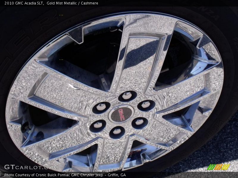 Gold Mist Metallic / Cashmere 2010 GMC Acadia SLT