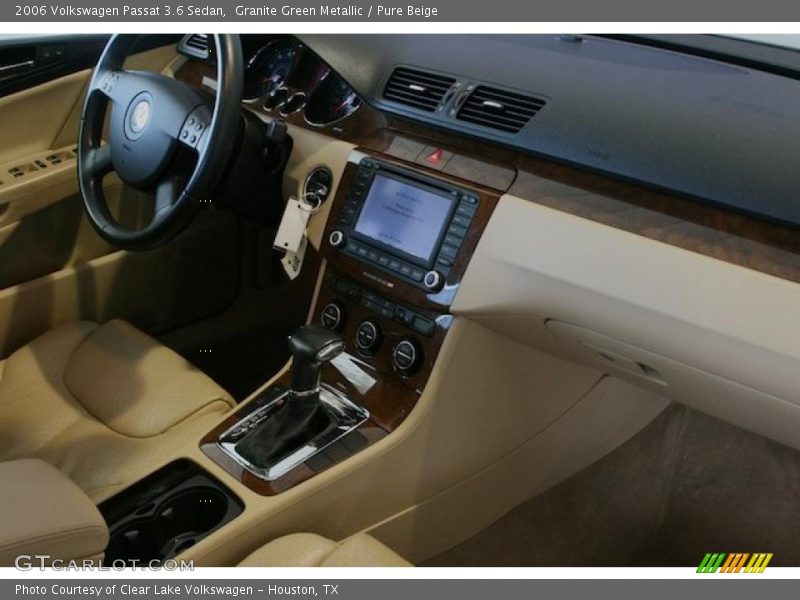 Granite Green Metallic / Pure Beige 2006 Volkswagen Passat 3.6 Sedan