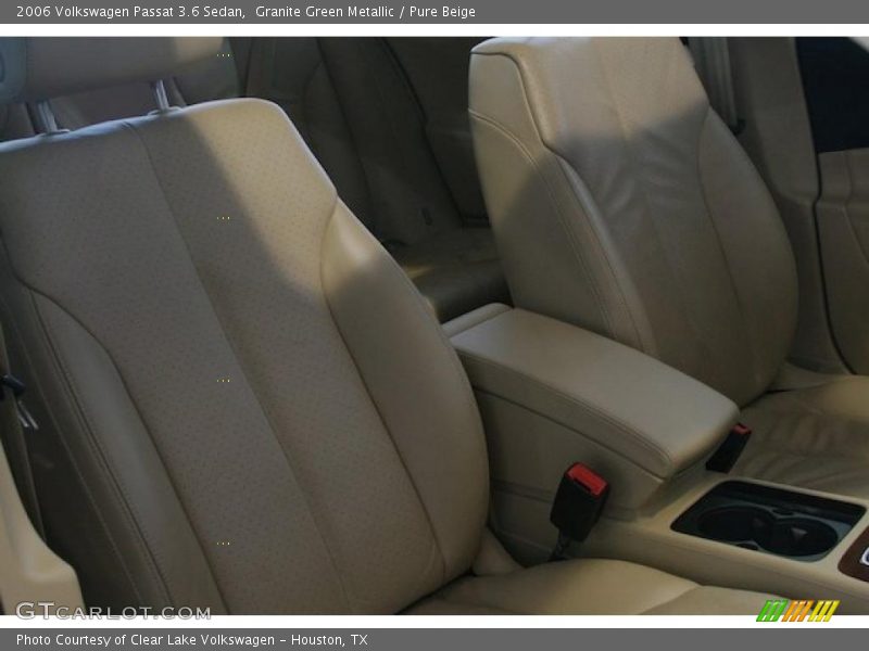 Granite Green Metallic / Pure Beige 2006 Volkswagen Passat 3.6 Sedan
