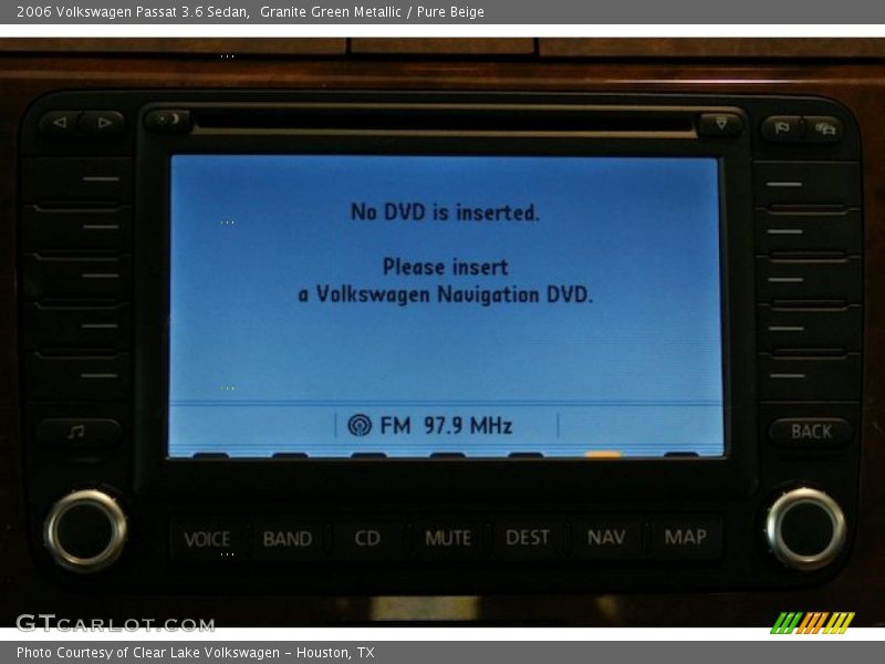 Granite Green Metallic / Pure Beige 2006 Volkswagen Passat 3.6 Sedan