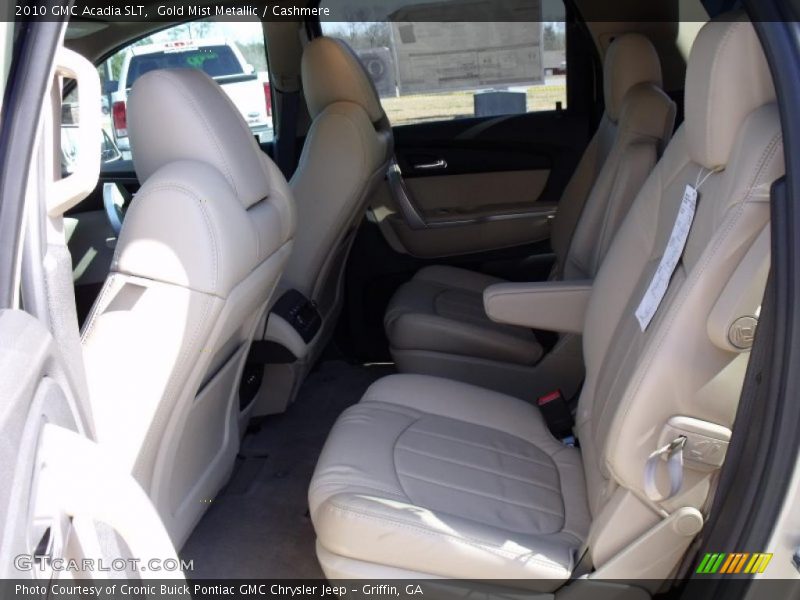 Gold Mist Metallic / Cashmere 2010 GMC Acadia SLT