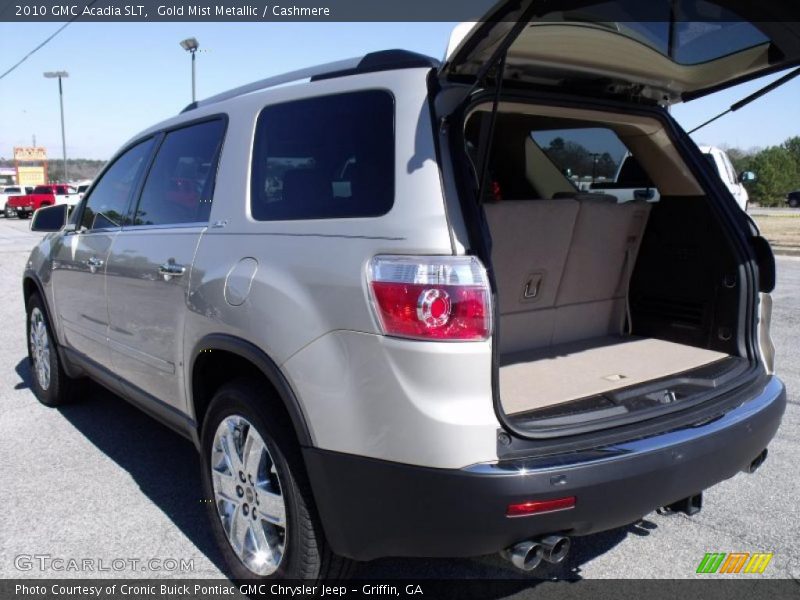 Gold Mist Metallic / Cashmere 2010 GMC Acadia SLT