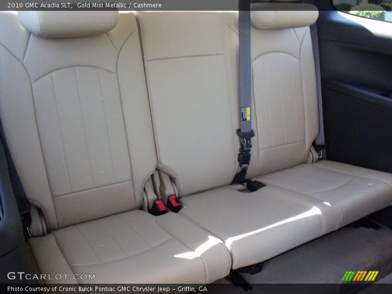 Gold Mist Metallic / Cashmere 2010 GMC Acadia SLT