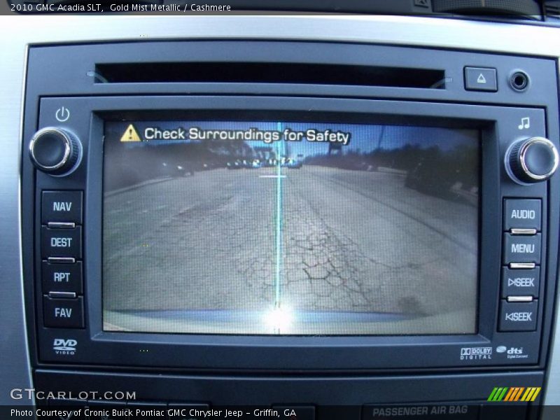 Gold Mist Metallic / Cashmere 2010 GMC Acadia SLT