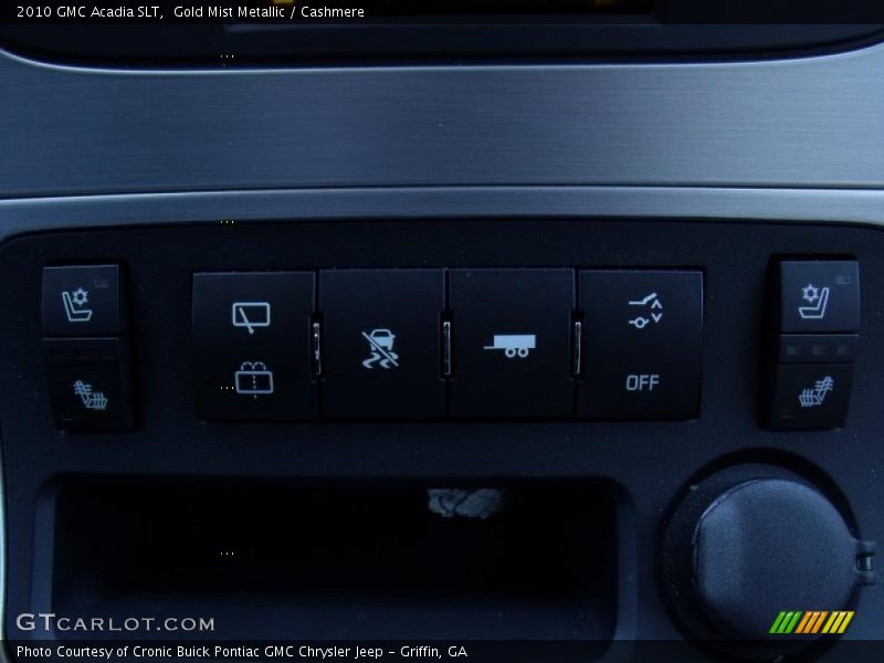 Gold Mist Metallic / Cashmere 2010 GMC Acadia SLT