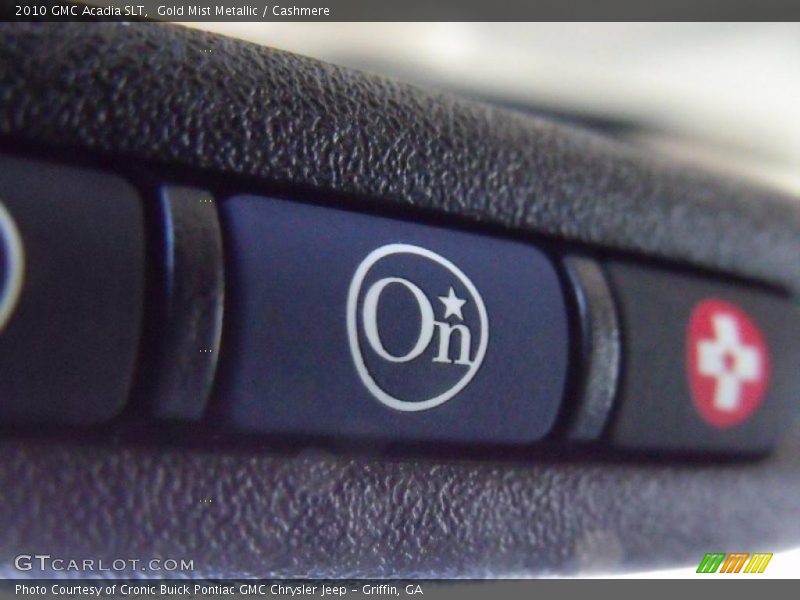 Gold Mist Metallic / Cashmere 2010 GMC Acadia SLT