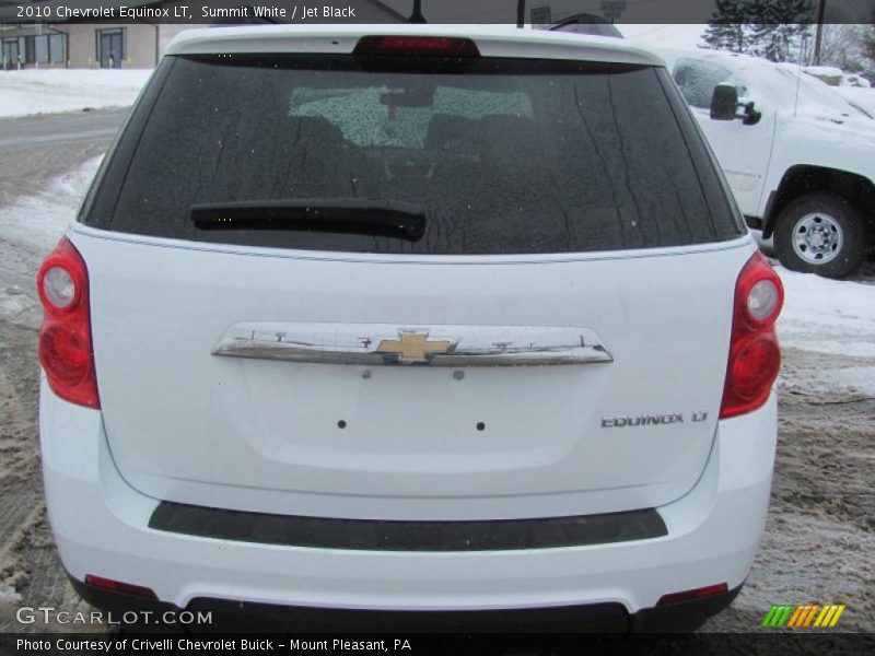 Summit White / Jet Black 2010 Chevrolet Equinox LT