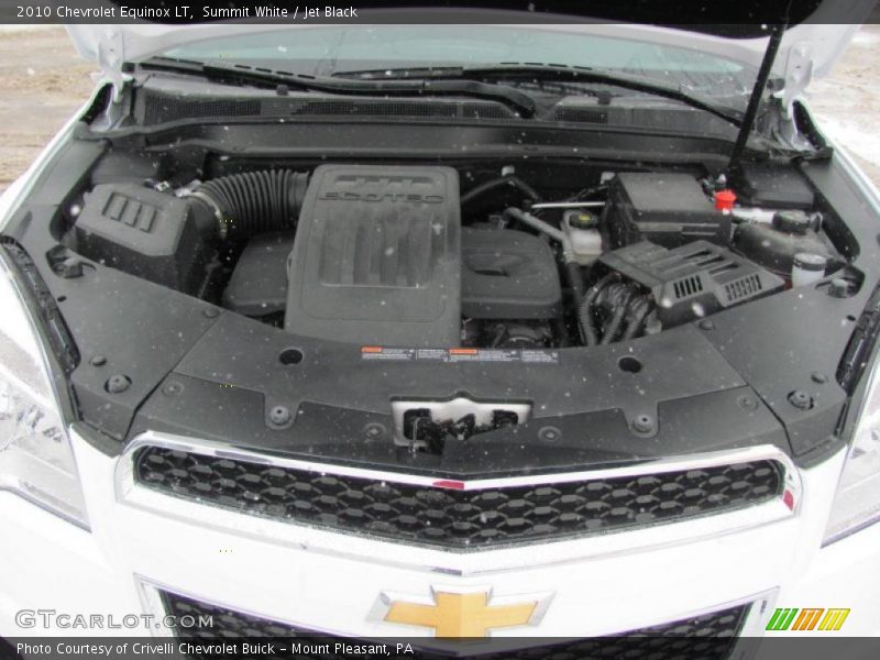 Summit White / Jet Black 2010 Chevrolet Equinox LT