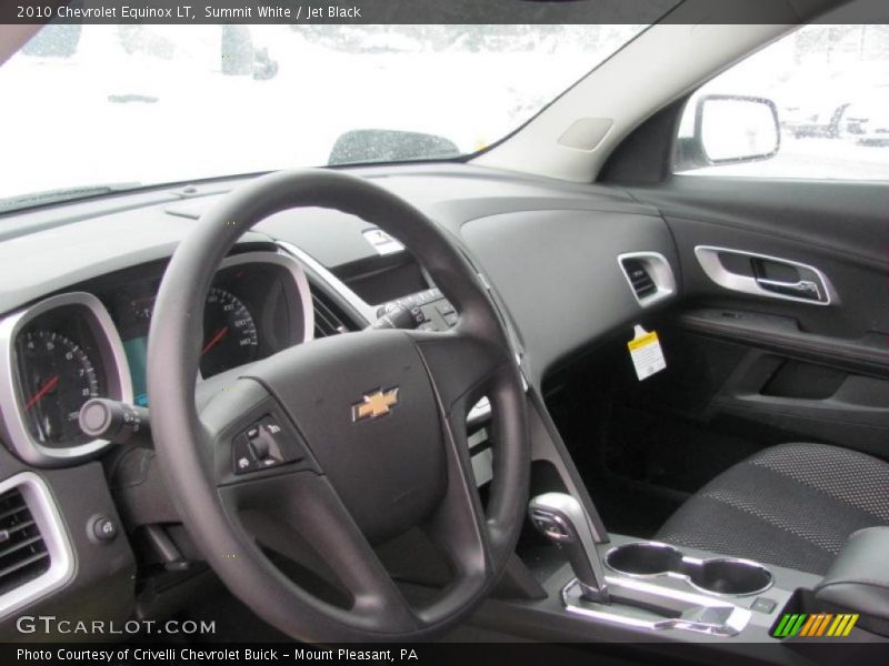 Summit White / Jet Black 2010 Chevrolet Equinox LT