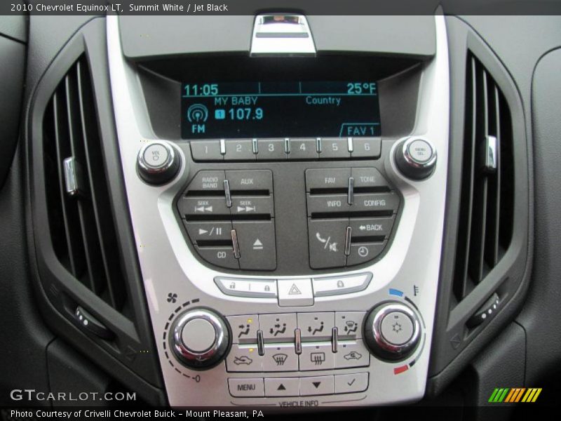 Summit White / Jet Black 2010 Chevrolet Equinox LT