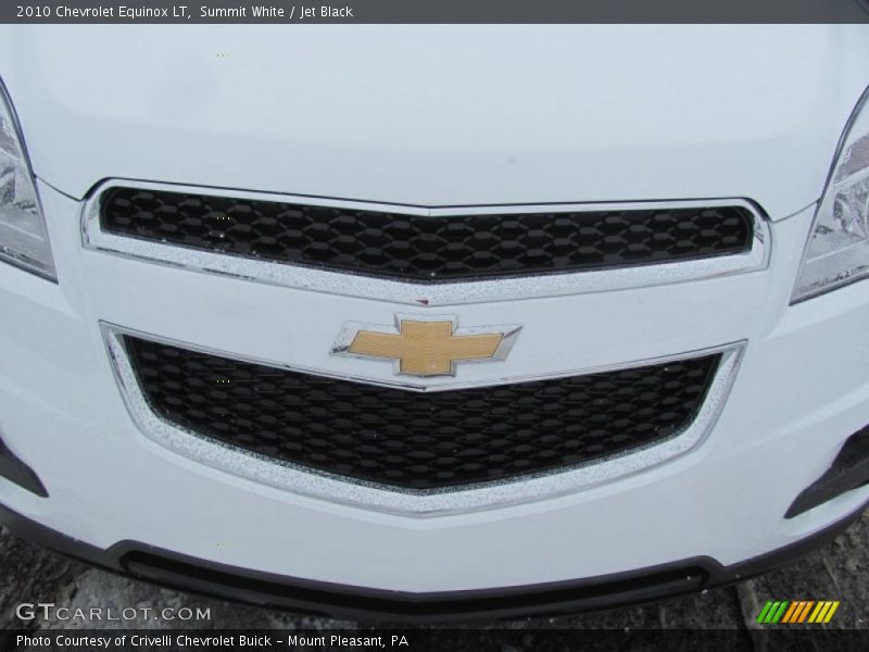 Summit White / Jet Black 2010 Chevrolet Equinox LT