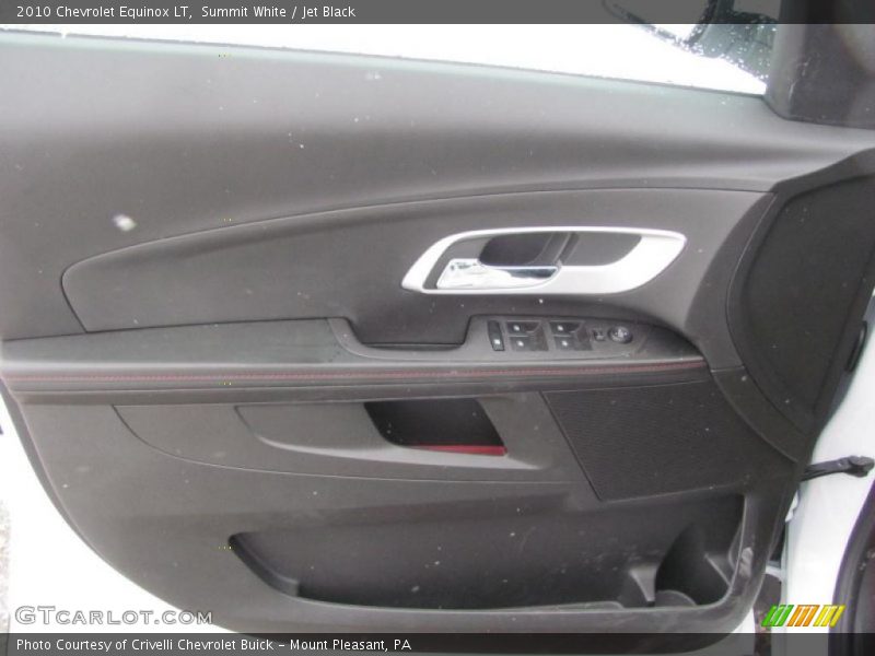 Summit White / Jet Black 2010 Chevrolet Equinox LT