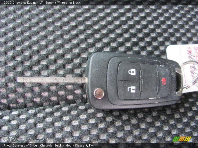 Summit White / Jet Black 2010 Chevrolet Equinox LT