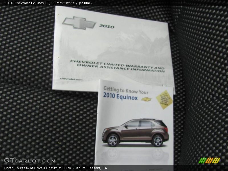 Summit White / Jet Black 2010 Chevrolet Equinox LT