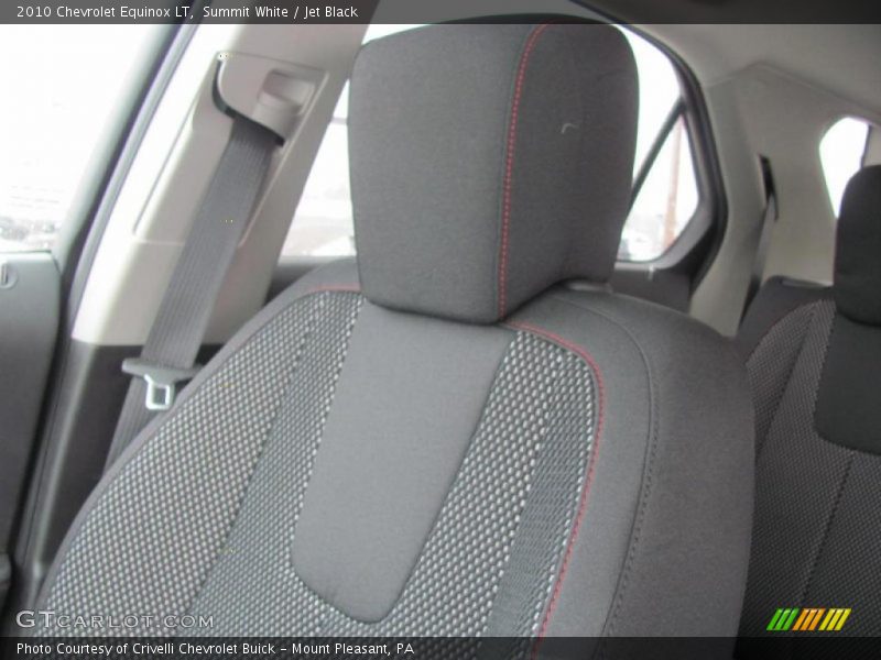 Summit White / Jet Black 2010 Chevrolet Equinox LT