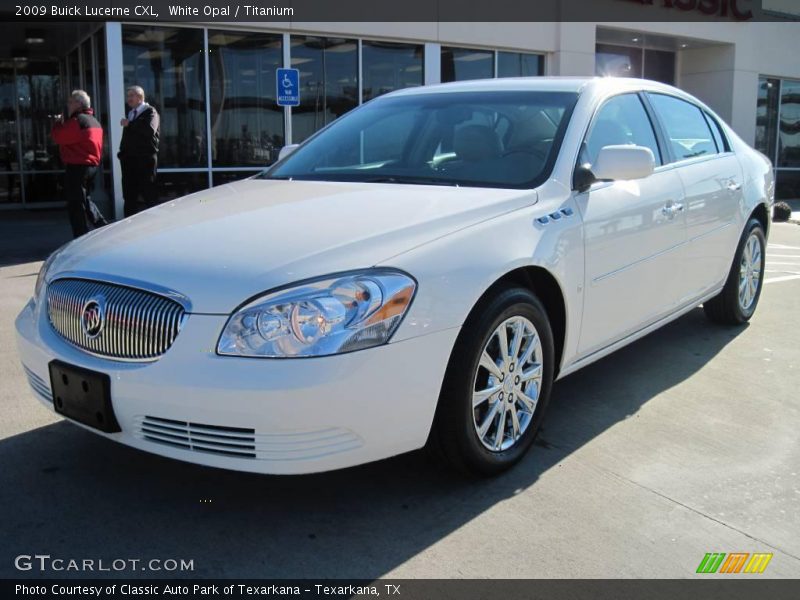 White Opal / Titanium 2009 Buick Lucerne CXL