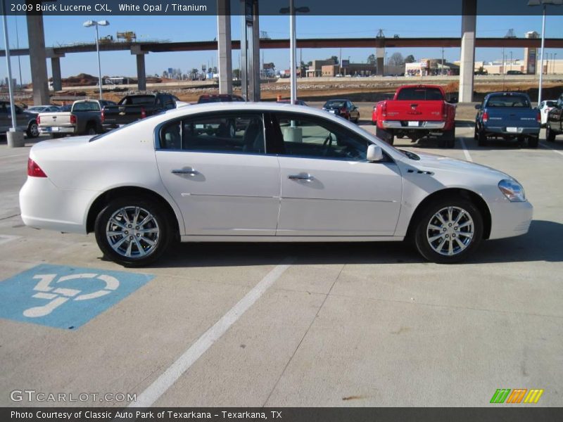 White Opal / Titanium 2009 Buick Lucerne CXL
