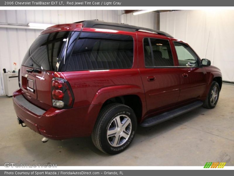 Red Jewel Tint Coat / Light Gray 2006 Chevrolet TrailBlazer EXT LT