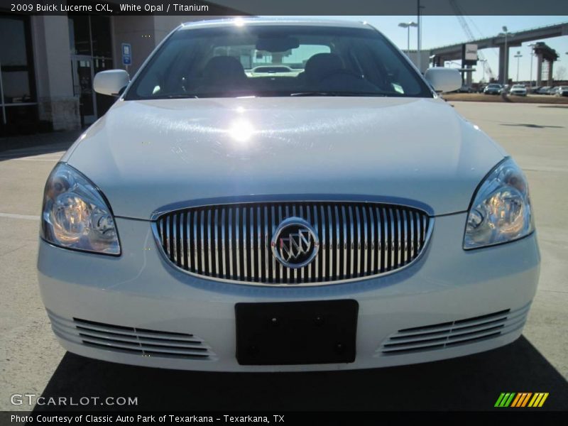 White Opal / Titanium 2009 Buick Lucerne CXL