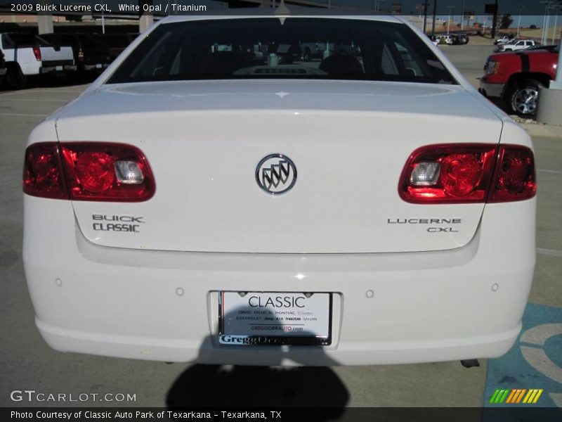 White Opal / Titanium 2009 Buick Lucerne CXL