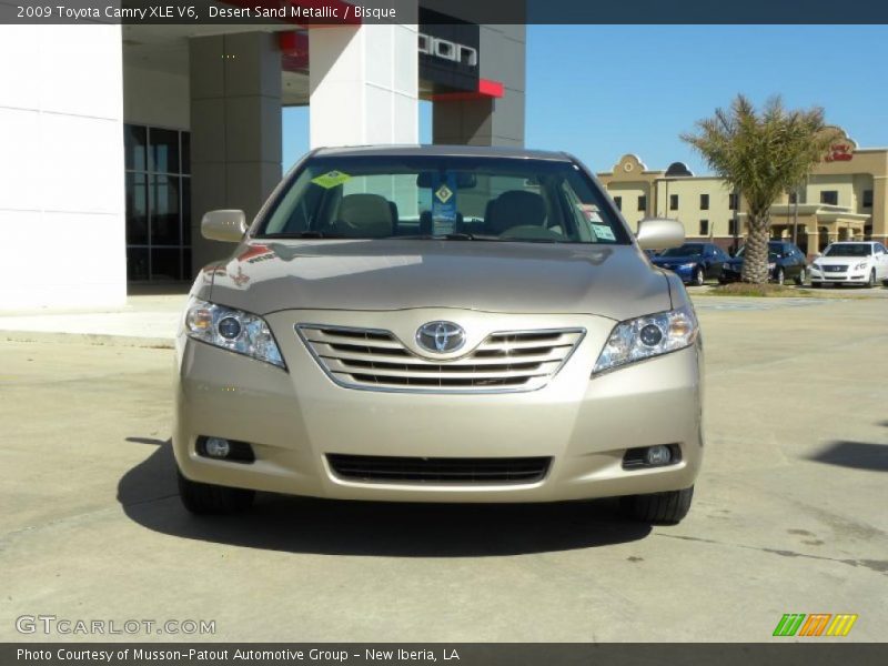 Desert Sand Metallic / Bisque 2009 Toyota Camry XLE V6