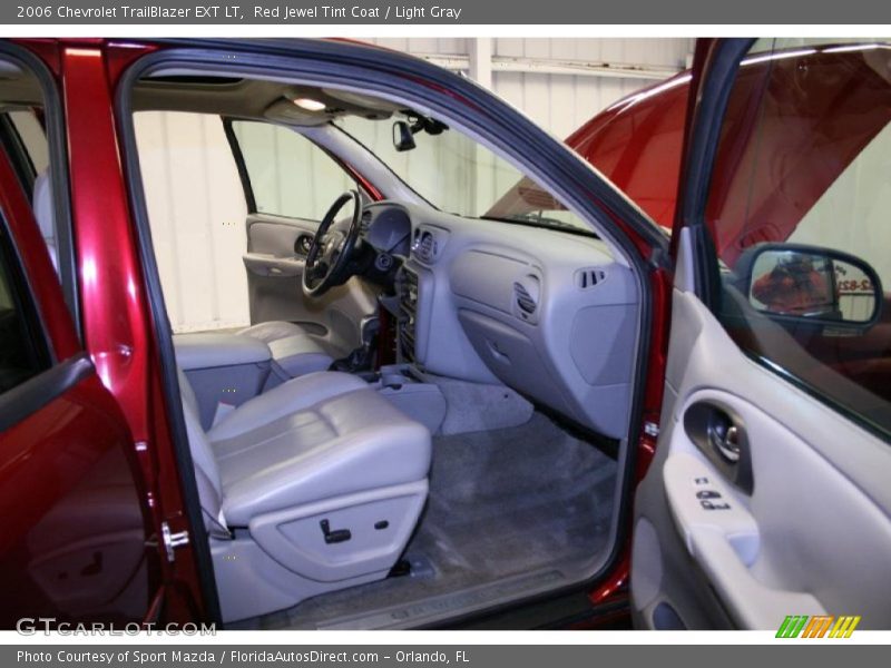 Red Jewel Tint Coat / Light Gray 2006 Chevrolet TrailBlazer EXT LT