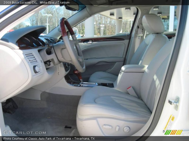 White Opal / Titanium 2009 Buick Lucerne CXL