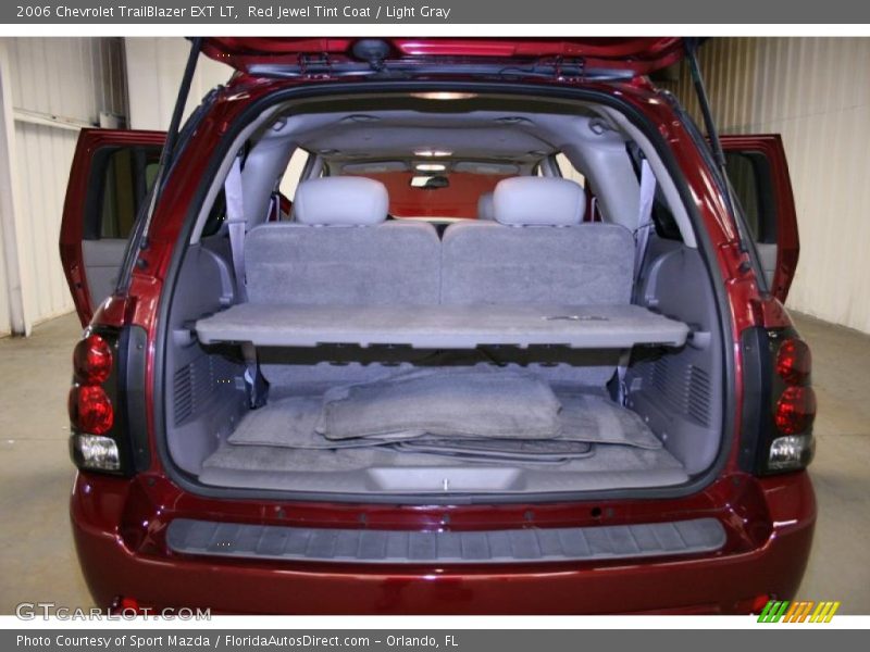 Red Jewel Tint Coat / Light Gray 2006 Chevrolet TrailBlazer EXT LT