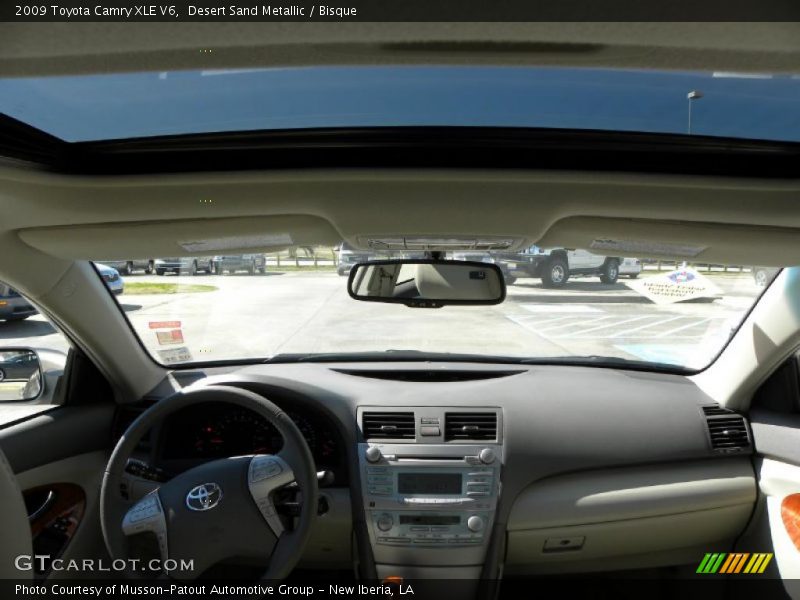 Desert Sand Metallic / Bisque 2009 Toyota Camry XLE V6