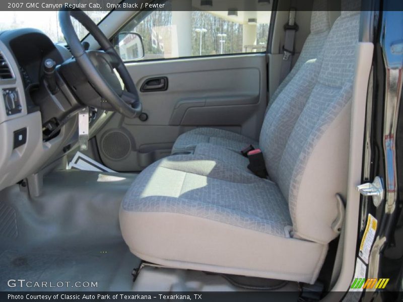 Onyx Black / Pewter 2007 GMC Canyon Regular Cab