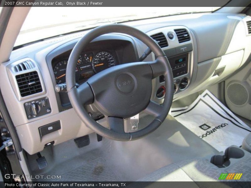 Onyx Black / Pewter 2007 GMC Canyon Regular Cab