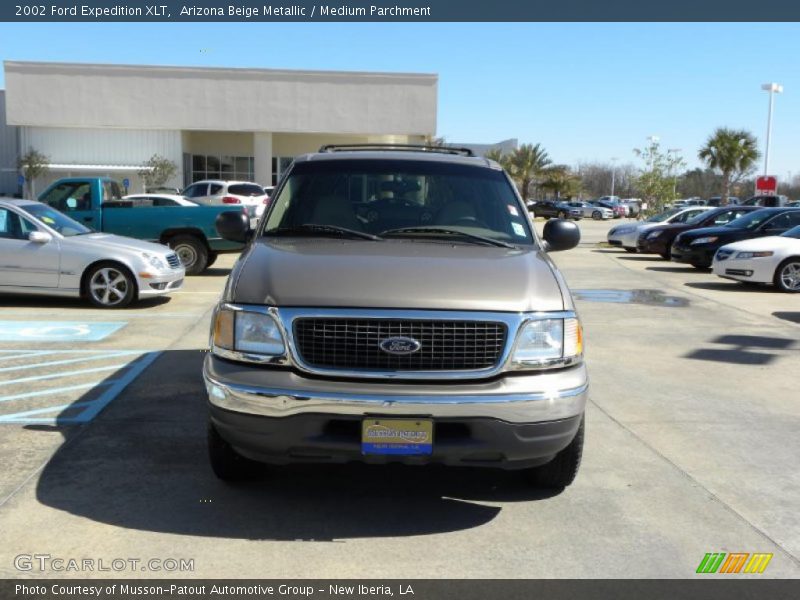 Arizona Beige Metallic / Medium Parchment 2002 Ford Expedition XLT