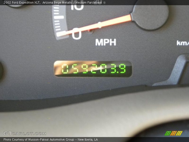 Arizona Beige Metallic / Medium Parchment 2002 Ford Expedition XLT