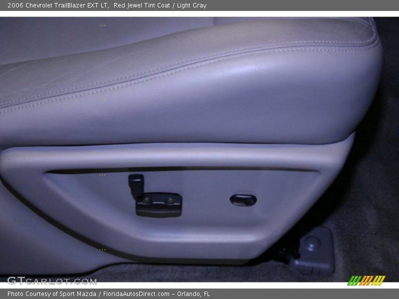 Red Jewel Tint Coat / Light Gray 2006 Chevrolet TrailBlazer EXT LT
