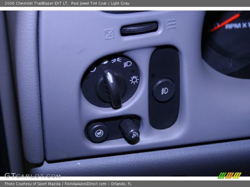 Red Jewel Tint Coat / Light Gray 2006 Chevrolet TrailBlazer EXT LT