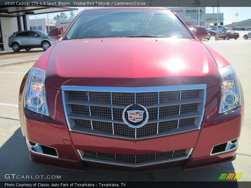 Crystal Red Tintcoat / Cashmere/Cocoa 2010 Cadillac CTS 3.6 Sport Wagon
