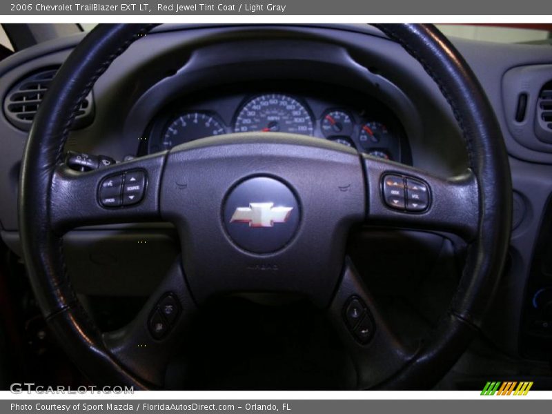 Red Jewel Tint Coat / Light Gray 2006 Chevrolet TrailBlazer EXT LT