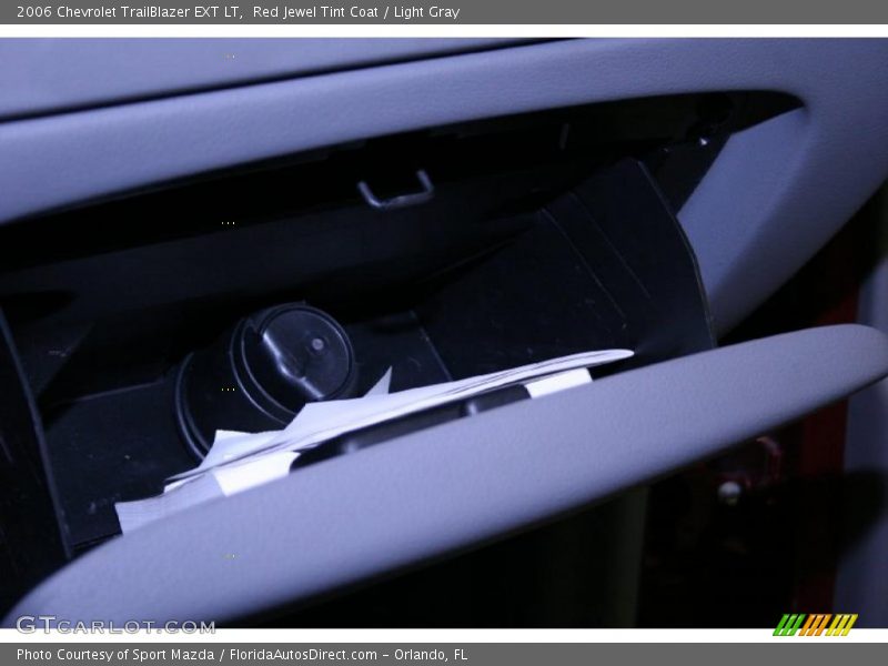 Red Jewel Tint Coat / Light Gray 2006 Chevrolet TrailBlazer EXT LT