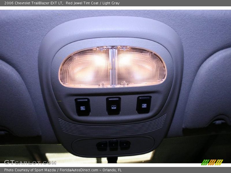 Red Jewel Tint Coat / Light Gray 2006 Chevrolet TrailBlazer EXT LT