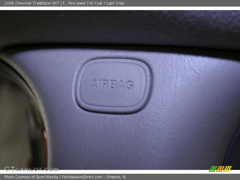 Red Jewel Tint Coat / Light Gray 2006 Chevrolet TrailBlazer EXT LT