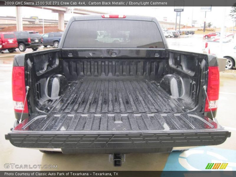 Carbon Black Metallic / Ebony/Light Cashmere 2009 GMC Sierra 1500 SLE Z71 Crew Cab 4x4