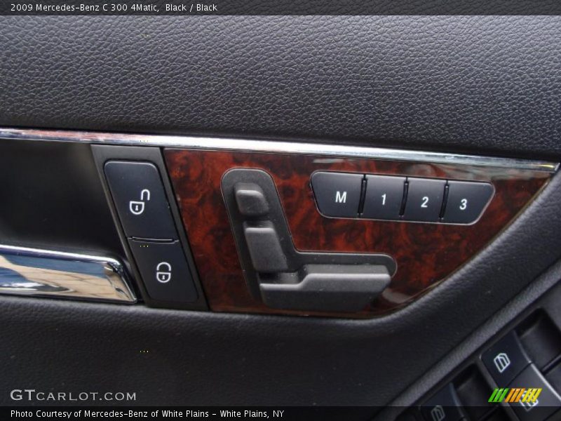 Black / Black 2009 Mercedes-Benz C 300 4Matic