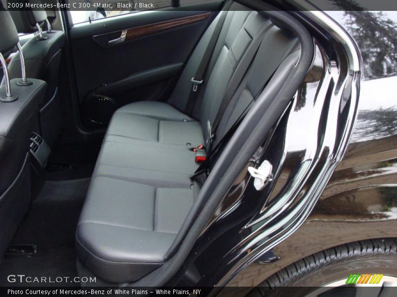 Black / Black 2009 Mercedes-Benz C 300 4Matic