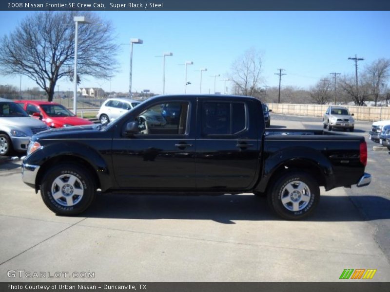 Super Black / Steel 2008 Nissan Frontier SE Crew Cab