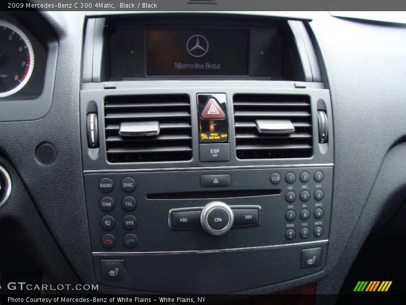 Black / Black 2009 Mercedes-Benz C 300 4Matic