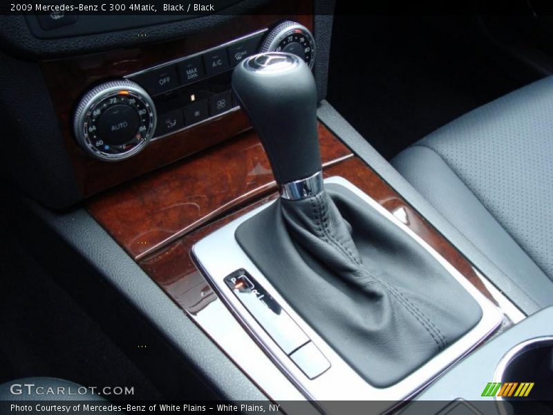 Black / Black 2009 Mercedes-Benz C 300 4Matic