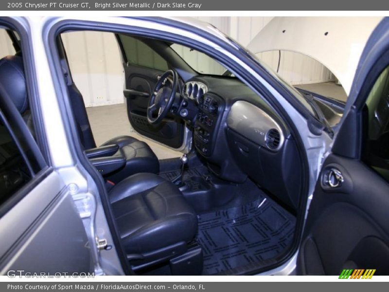 Bright Silver Metallic / Dark Slate Gray 2005 Chrysler PT Cruiser GT