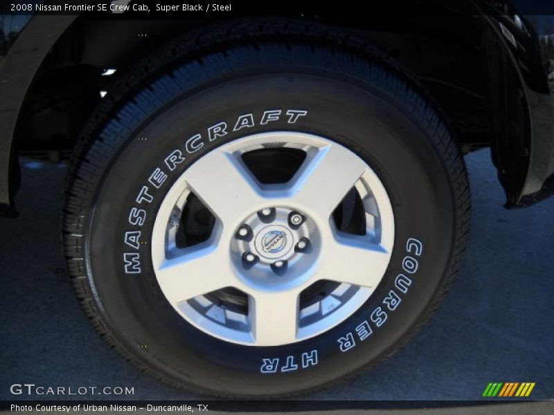 Super Black / Steel 2008 Nissan Frontier SE Crew Cab