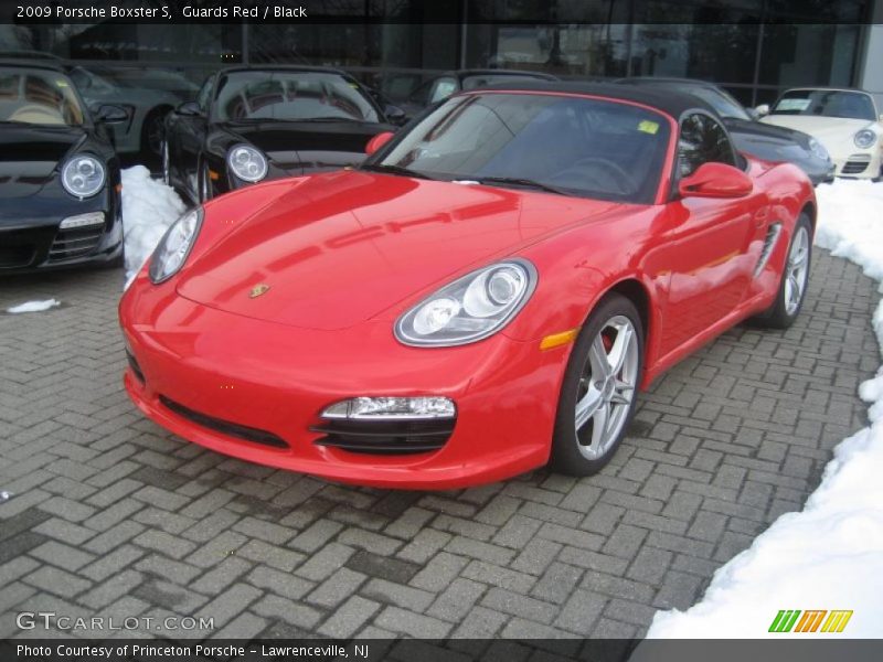 Guards Red / Black 2009 Porsche Boxster S