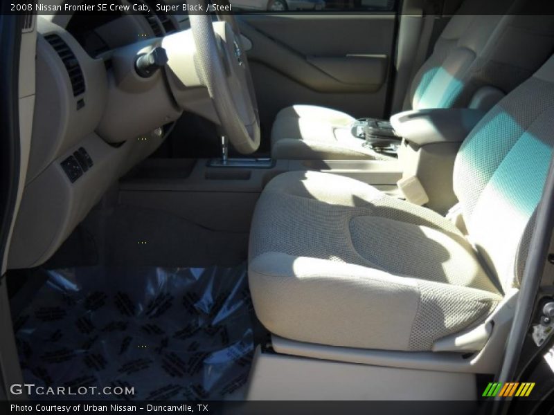 Super Black / Steel 2008 Nissan Frontier SE Crew Cab